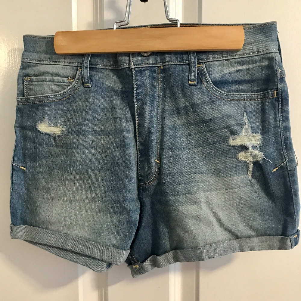 Hollister High Waisted Denim Shorts